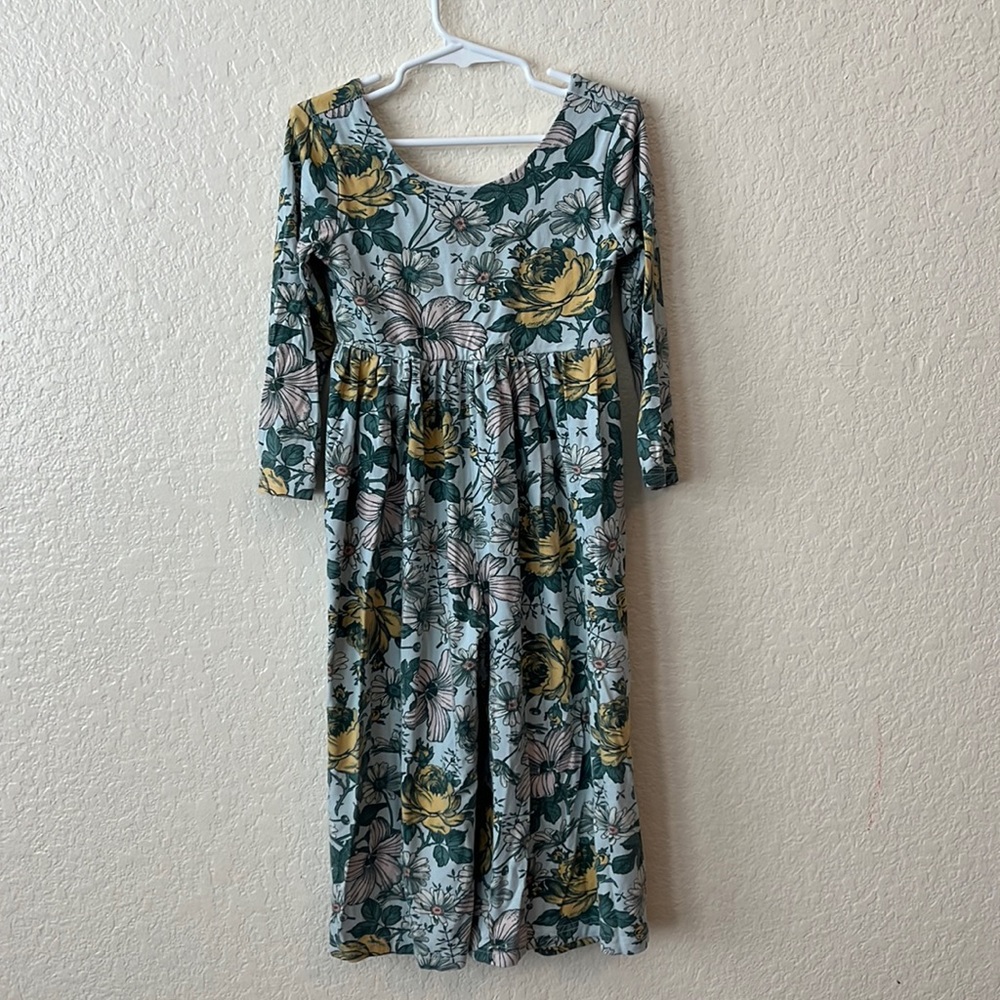 SweetHoney Floral Fall Romper - 4T